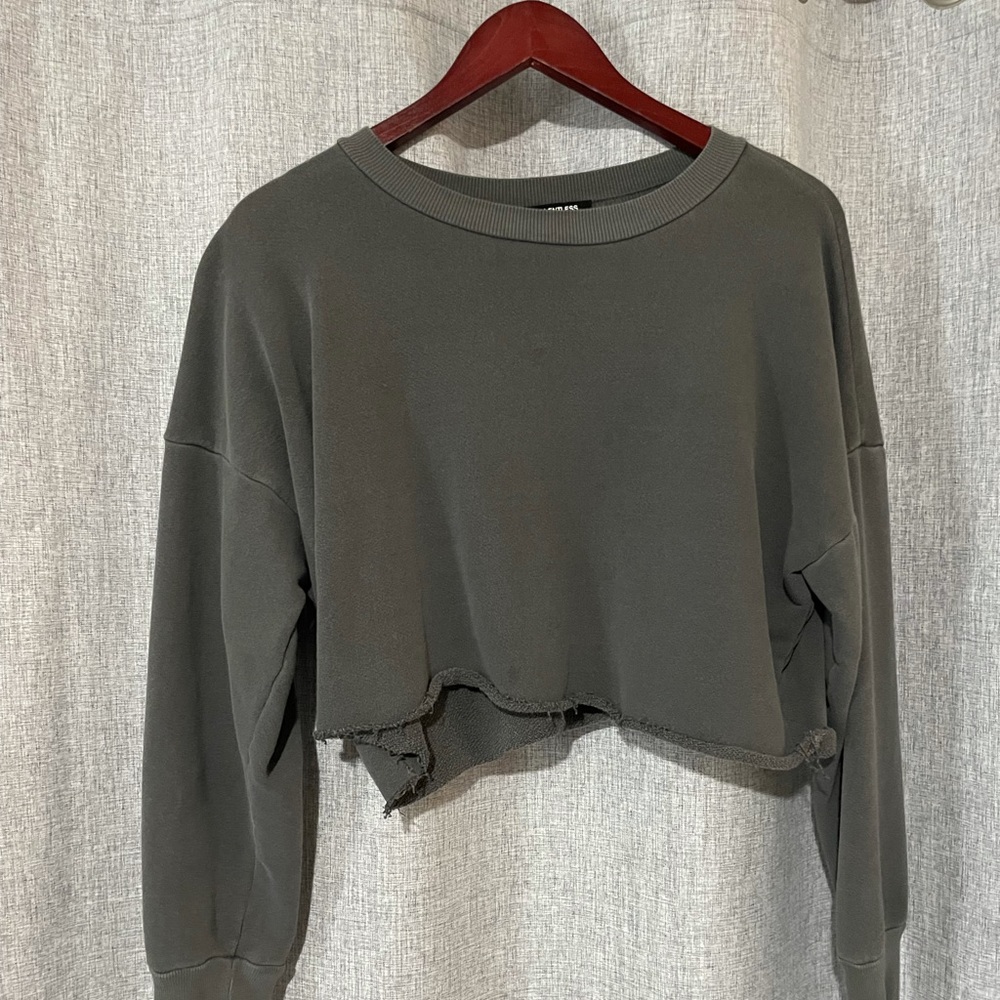 Talentless cropped sweatshirt